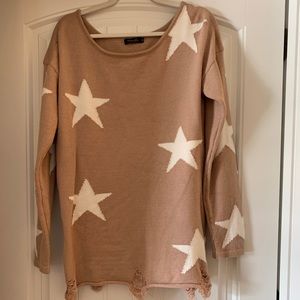 Boutique Star Print Sweater
